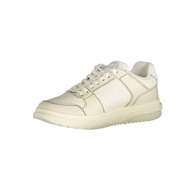 Tommy Hilfiger Te polyester sneaker Tommy Hilfiger witte polyester sneaker large