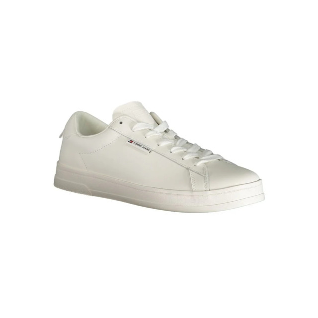 Tommy Hilfiger Te polyester sneaker Tommy Hilfiger witte polyester sneaker large