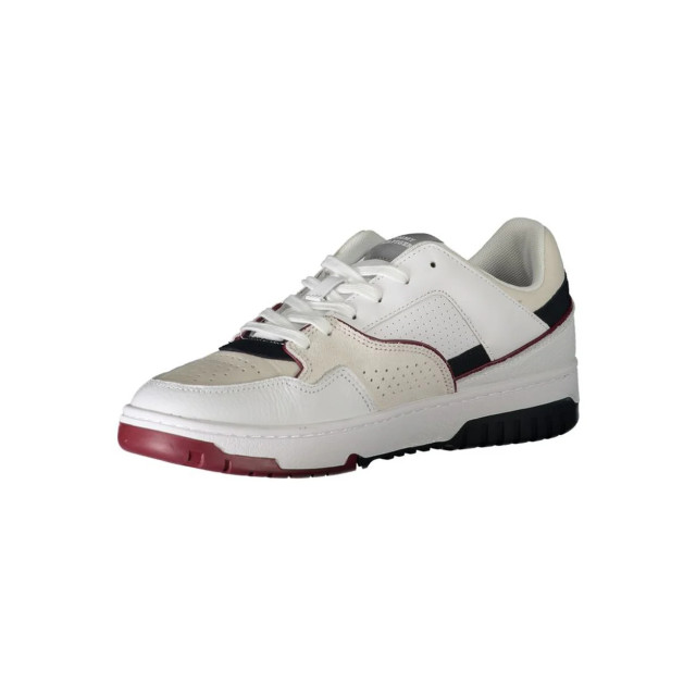 Tommy Hilfiger Te polyester sneaker Tommy Hilfiger Witte Basket Modern Sneakers large