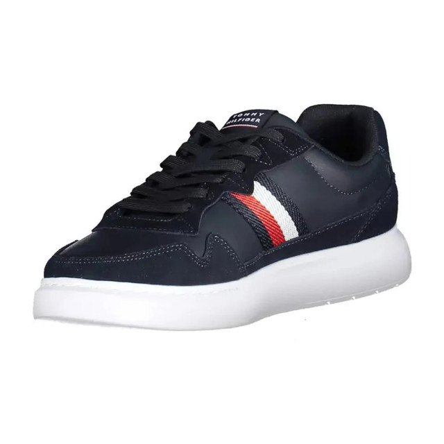 Tommy Hilfiger Verfijnde sneakers Tommy Hilfiger verfijnde blauwe sneakers large