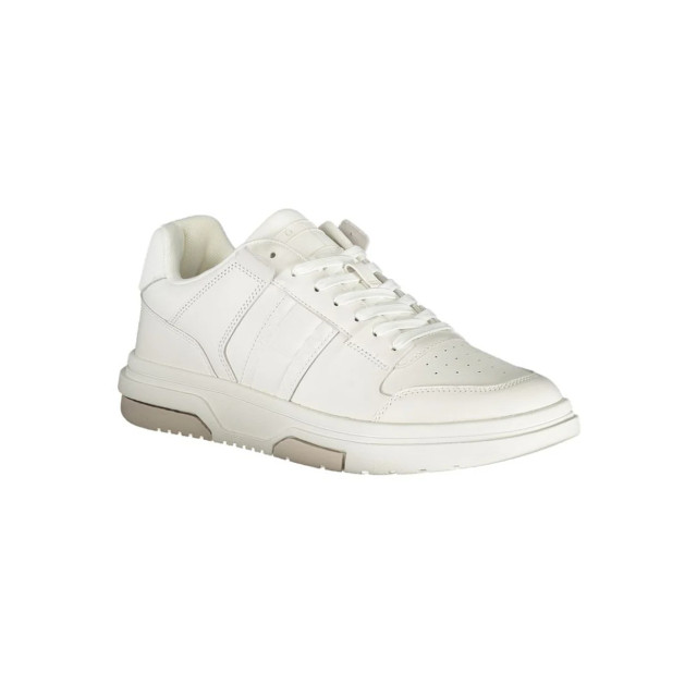 Tommy Hilfiger Contrasterende sneakers in Tommy Hilfiger contrasterende sneakers in wit large