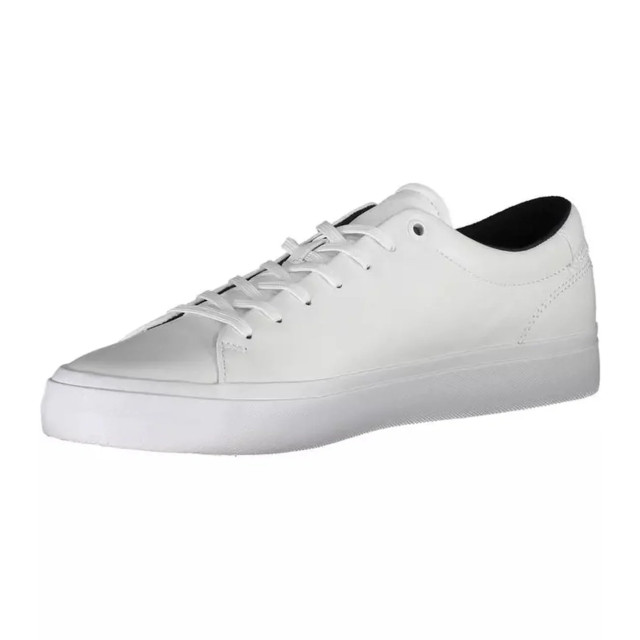 Tommy Hilfiger Eco-chic te sneakers met contrasterende accenten Tommy Hilfiger Eco-Chic witte sneakers met contrasterende accenten large