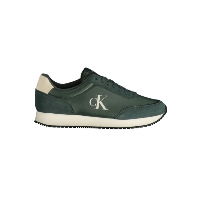 Calvin Klein Polyester sneaker Calvin Klein Groene Heren Sportieve Veterschoenen large