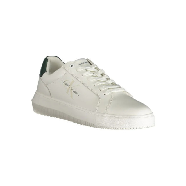 Calvin Klein Te polyester sneaker Calvin Klein Witte Chunky Cupsole Sneaker large