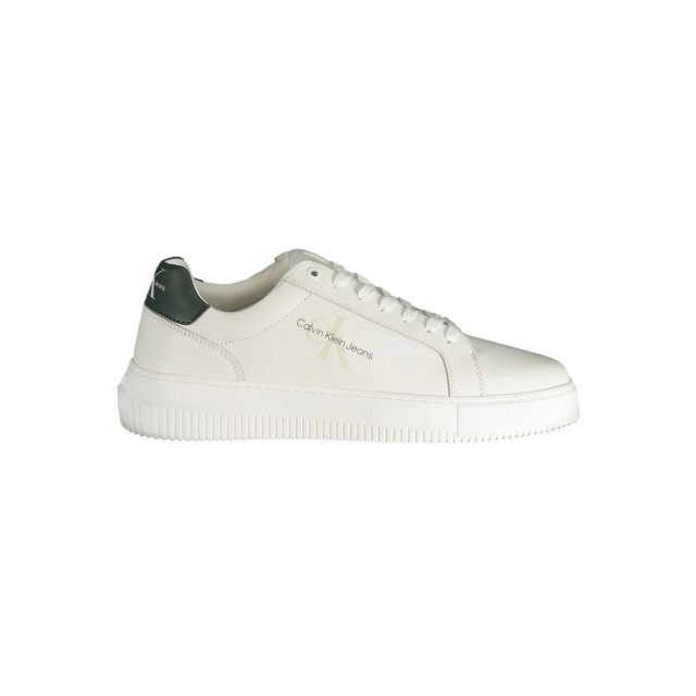 Calvin Klein Te polyester sneaker Calvin Klein Witte Chunky Cupsole Sneaker large