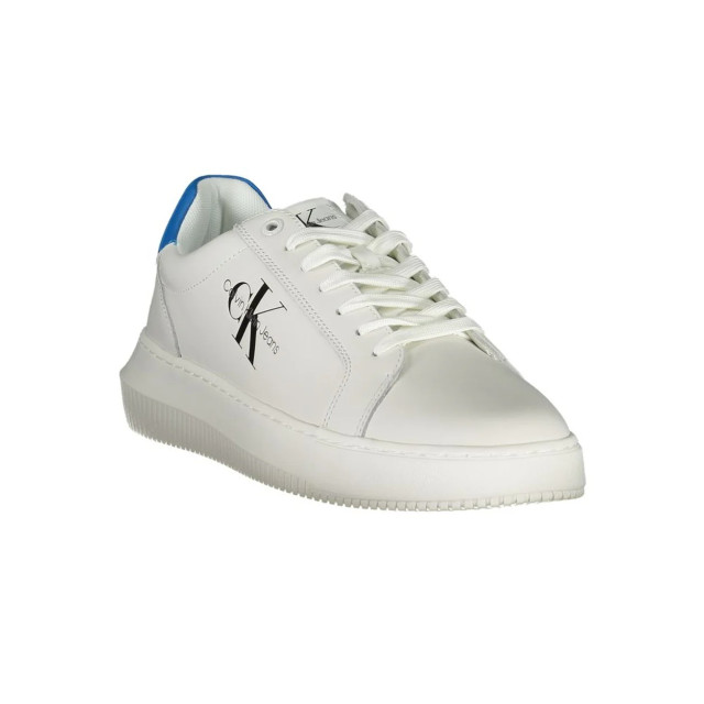 Calvin Klein Te contrasterende sneakers Calvin Klein Witte Contrasterende Sneakers large