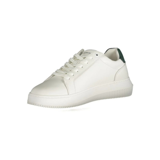 Calvin Klein Te polyester sneaker Calvin Klein Witte Chunky Cupsole Sneaker large