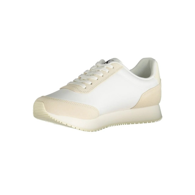 Calvin Klein Polyester sneaker Calvin Klein Beige Retro Runner Low Sneaker large