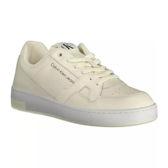 Calvin Klein Te sneakers met ecobewuste twist Calvin Klein Witte Sneakers Met Ecobewuste Twist large