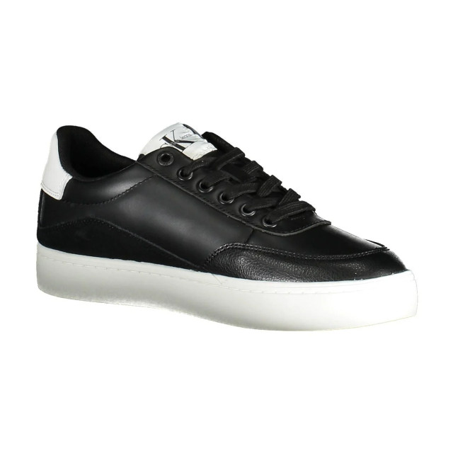 Calvin Klein Chique contrasterende sportieve sneakers Calvin Klein Zwarte Chique Zwarte Contrasterende Sportieve Sneakers large