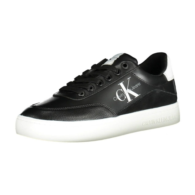 Calvin Klein Chique contrasterende sportieve sneakers Calvin Klein Zwarte Chique Zwarte Contrasterende Sportieve Sneakers large