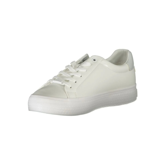 Calvin Klein Elegante te contrasterende sneaker Calvin Klein Elegante Witte Contrasterende Sneaker large