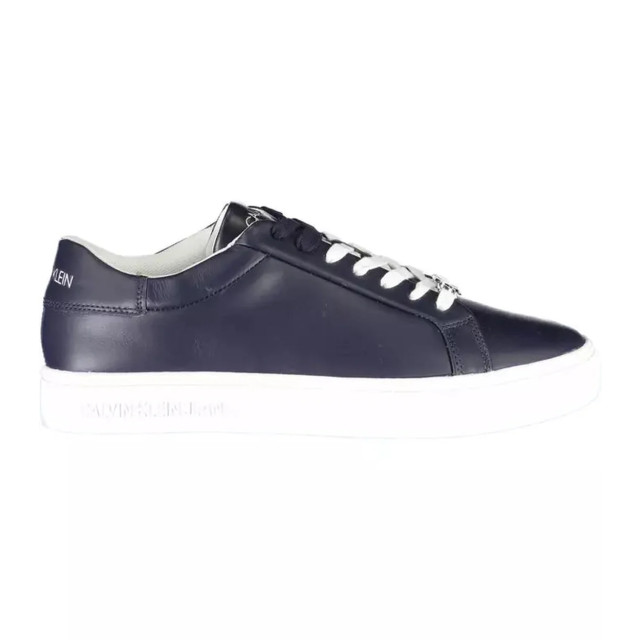 Calvin Klein Chique sneakers met contrasterende details Calvin Klein Chique Blauwe Sneakers Met Contrasterende Details large