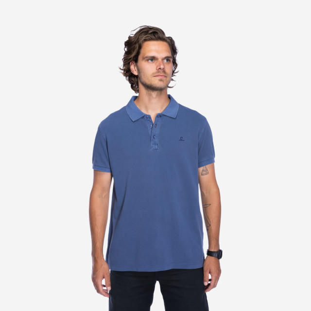 Nomad Taupo bio-katoen polo heren | indigo CTTAUMD3R757 large