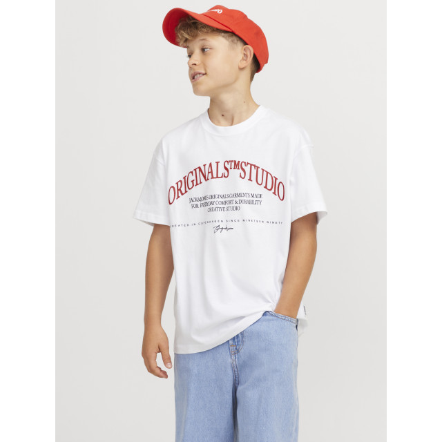 Jack & Jones Jorfrederiksberg margatefront tee b 12267440 large