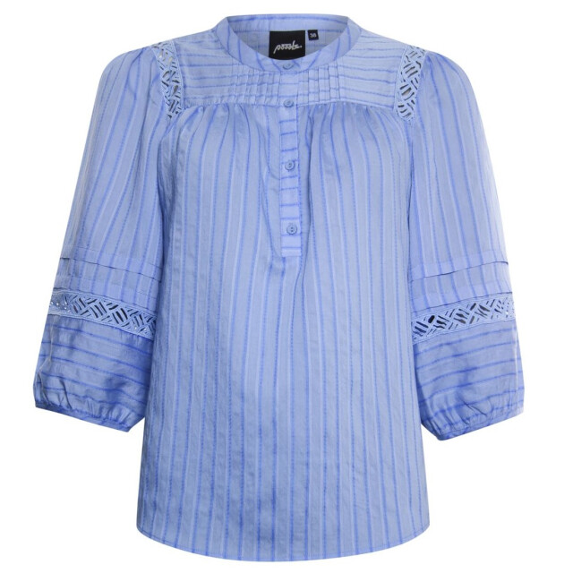 Poools Blouse 313176- 313176 blue large