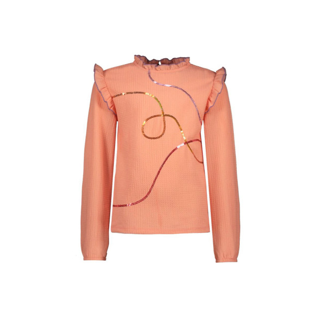 B.Nosy K3 meisjes shirt billie peach 154327039 large