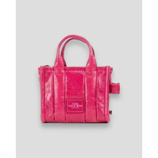 Marc Jacobs Leren crossbody handtas Marc Jacobs Roze Leren Crossbody Handtas large