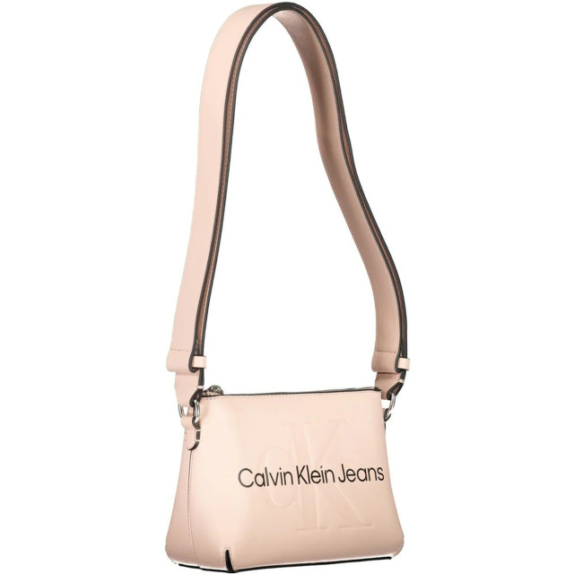 Calvin Klein Polyethyleen schoudertas Calvin Klein Roze Polyethyleen Schoudertas large