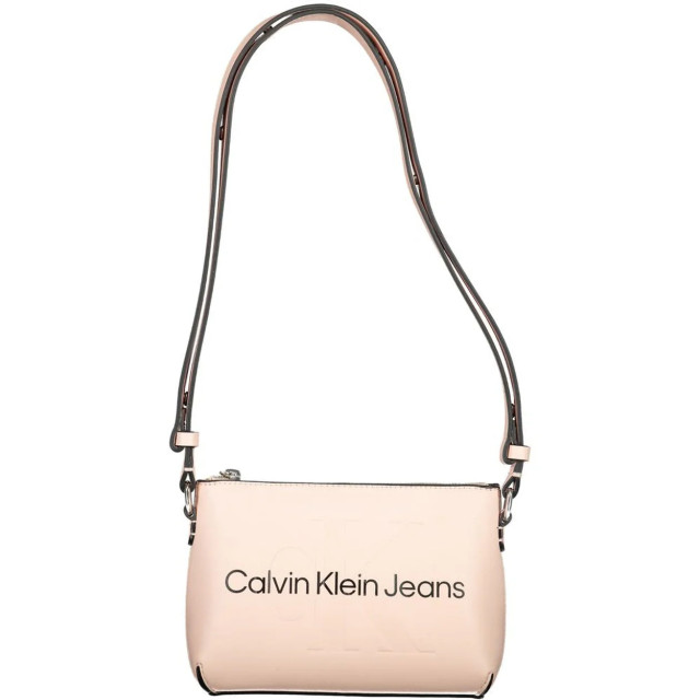 Calvin Klein Polyethyleen schoudertas Calvin Klein Roze Polyethyleen Schoudertas large