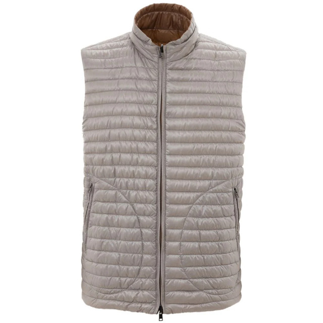 Herno Omkeerbaar bodywarmer Herno Bruin Omkeerbaar Bodywarmer large