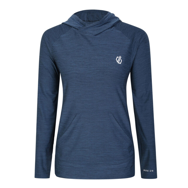 Dare2b Dames laura whitmore sprint city marl lichtgewicht hoodie UTRG7618_moonlightdenim large