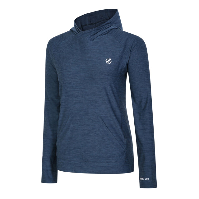 Dare2b Dames laura whitmore sprint city marl lichtgewicht hoodie UTRG7618_moonlightdenim large