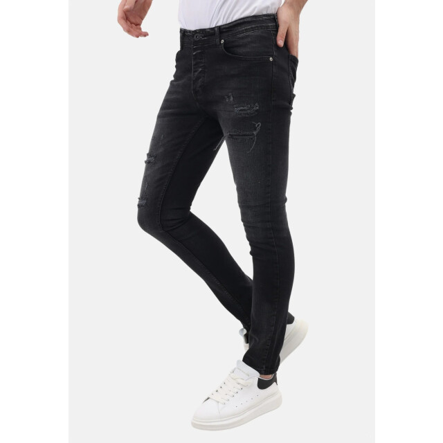 Mario Morato Jeans met scheuren slim fit mm MM-S-1979/109 large