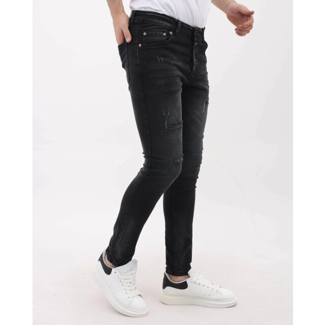 Mario Morato Jeans met scheuren slim fit mm MM-S-1979/109 large