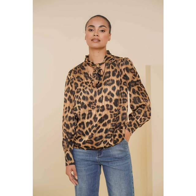 Geisha 43881-26 animal print blouse 43881-26 Animal print blouse large