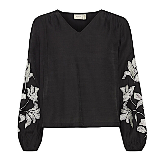 Fransa Blouse 20614639 black 20614639 - Black large