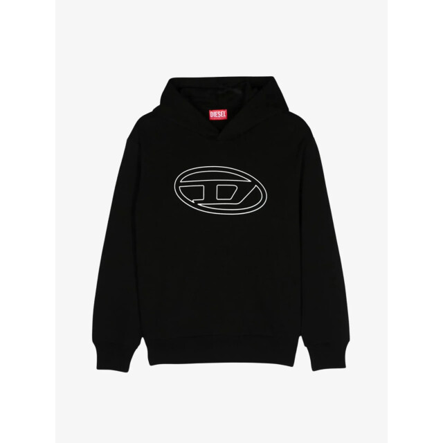 Diesel Jongens hoodie sbigovalhood zwart J02017-0IEAX-K900 large