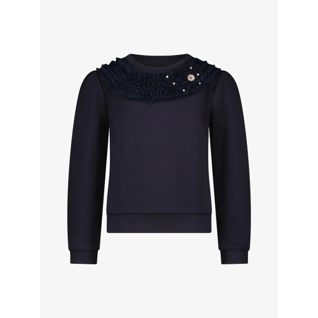Le Chic Ocolly fancy ruffles sweater C408-5304-190 large