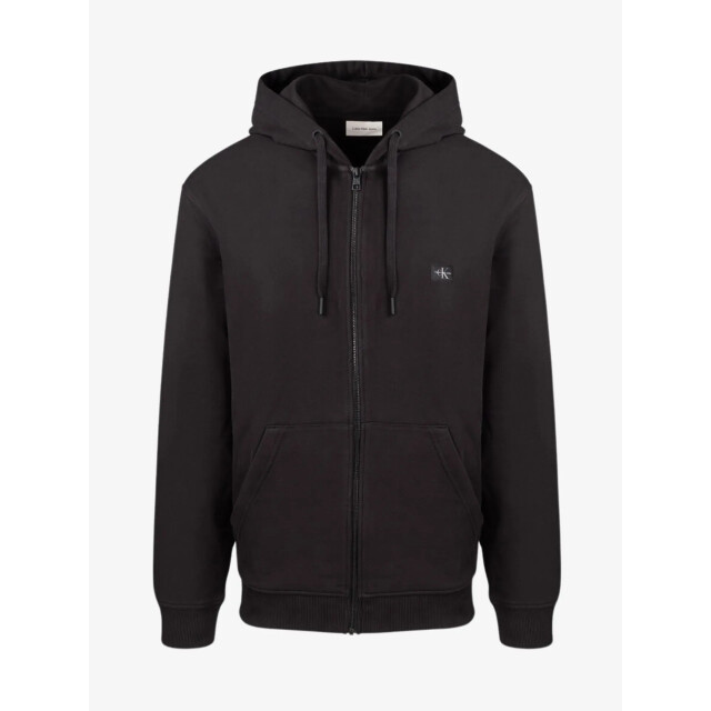 Calvin Klein Woven label zip thro, beh J30J326858-BEH large