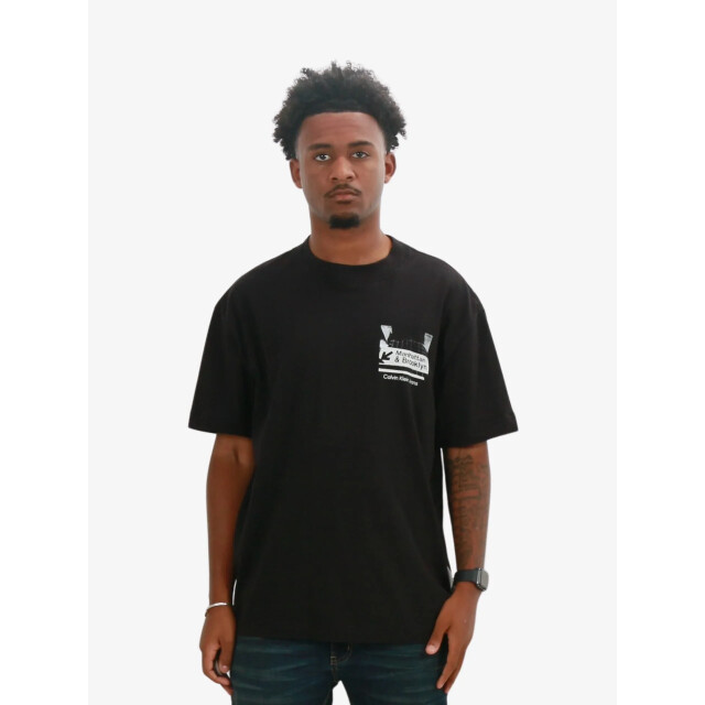 Calvin Klein Subway sign tee, beh J30J326864-BEH large