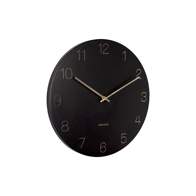Karlsson wandklok charm engraved numbers - Ø40cm 2843739 large