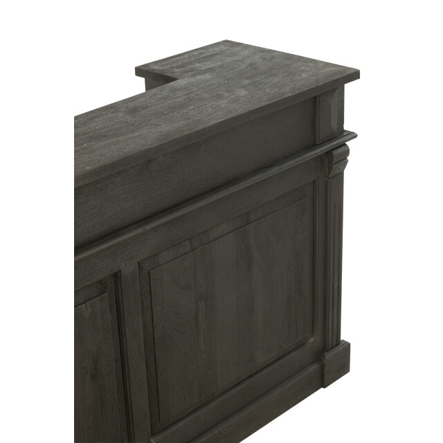 J-Line bar 2 lades mango hout 180x55x106cm 3001691 large