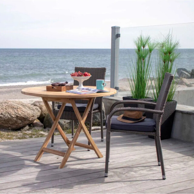 Artichok Jane inklapbare houten tuintafel Ø 100 x 75 cm 2028716 large