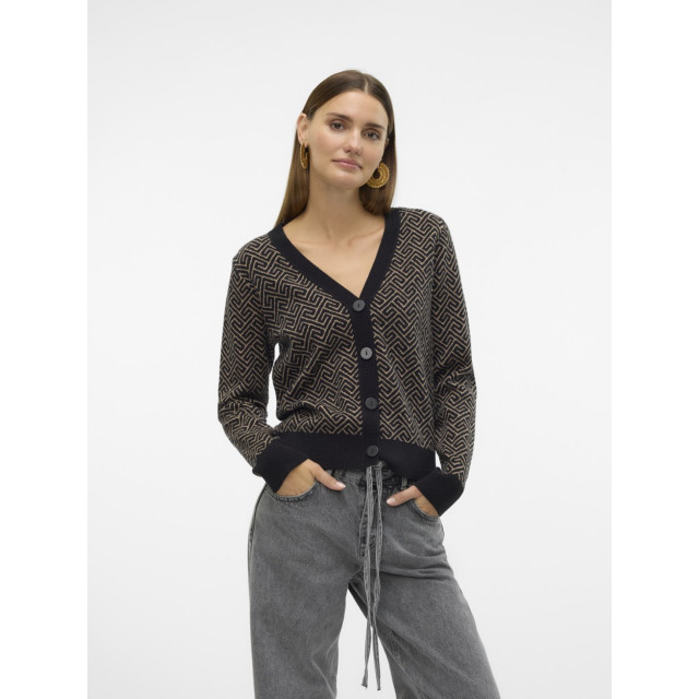 Vero Moda Vmaria art ls vneck cardigan dessin 4249.89.0005 large