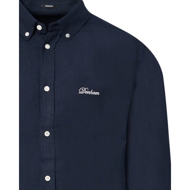 Denham Stefan casual overhemd met lange mouwen 098940-001-XXL large