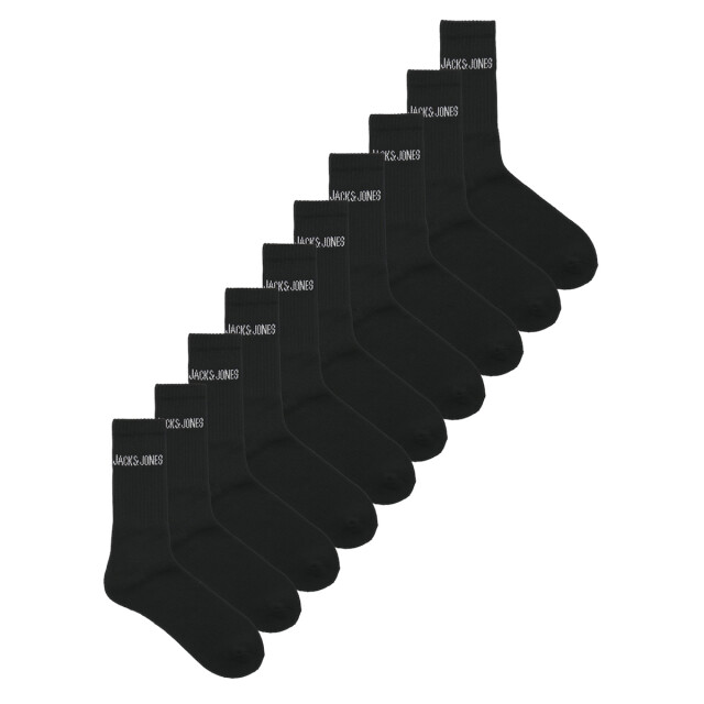 Jack & Jones Jacregen 10-pack sokken 12266467-BLK large