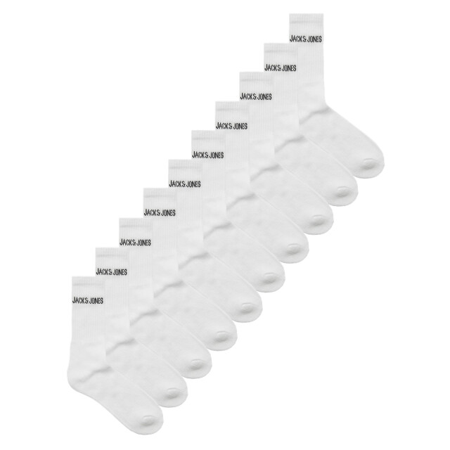 Jack & Jones Jacregen 10-pack sokken 12266467-WHT large