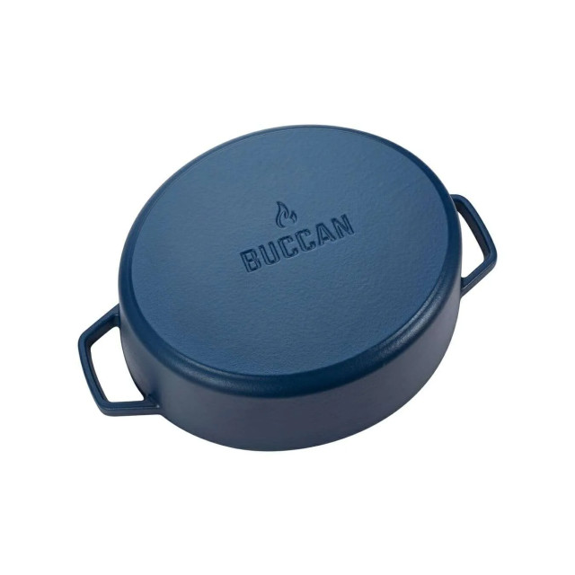 Buccan Buccan hamersley gietijzeren braadpan 29cm blauw 1996153 large