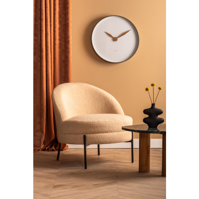 Leitmotiv fauteuil noble teddy curl - 2844963 large