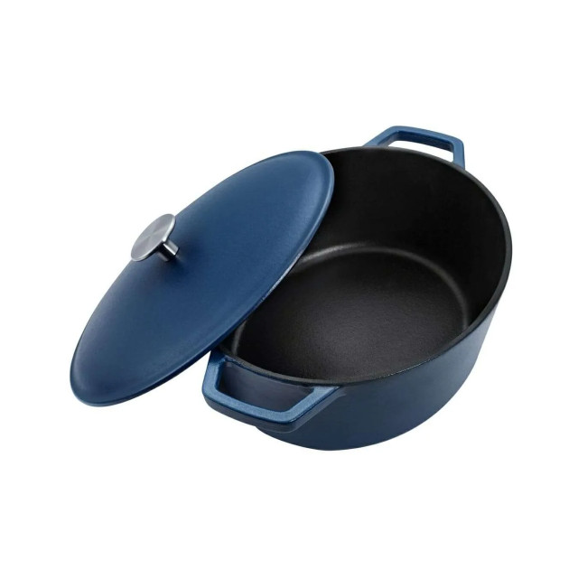 Buccan Buccan hamersley gietijzeren braadpan 29cm blauw 1996153 large