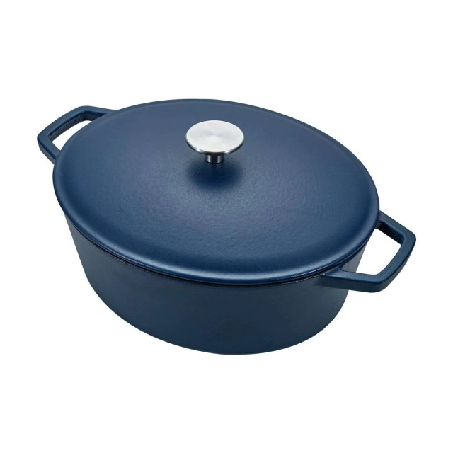 Buccan Buccan hamersley gietijzeren braadpan 29cm blauw 1996153 large