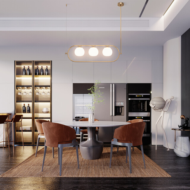 Maytoni hanglamp erich messing Ø15 2994594 large