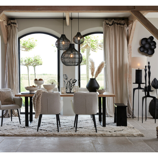 Light & Living kruk nieke 47x24x50cm - 2909357 large