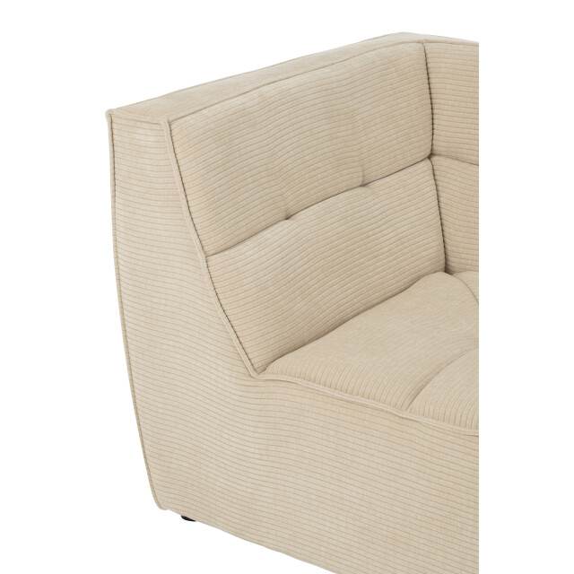 J-Line hoekfauteuil grid populierenhout/schuim 98x98x83cm 3002369 large