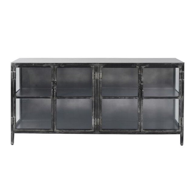 Hoyz Hoyz dressoir rift 180cm metaal 4 deuren - 2061149 large
